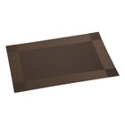 Салфетка сервировочная Regent Linea Desco, 30х45 см, цвет коричневый - фото 300923987