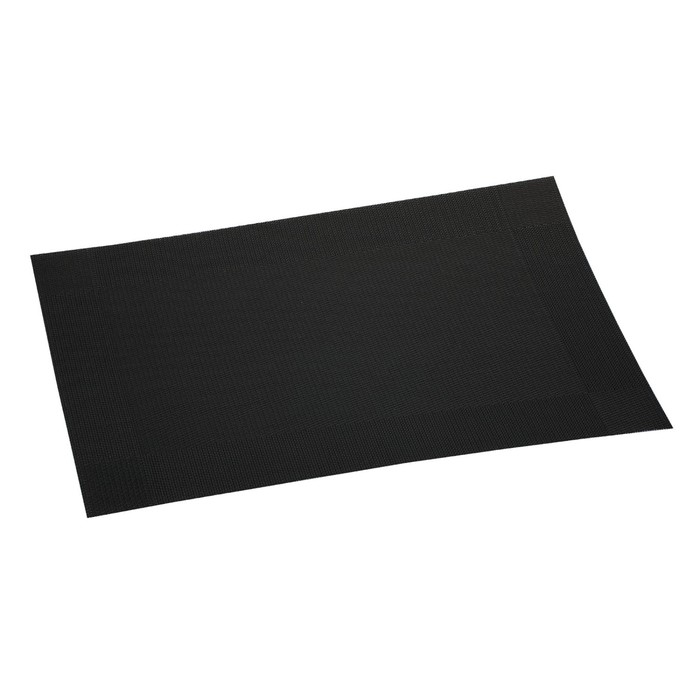 Салфетка сервировочная Regent Linea Desco, 30х45 см, цвет чёрный - Фото 1