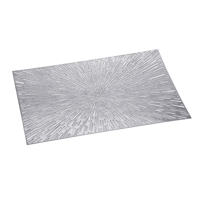 Салфетка сервировочная Regent Linea Desco, 30х45 см, цвет серебряный - Фото 1