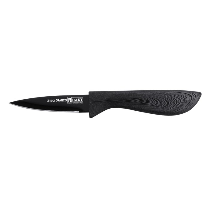 Нож для овощей Regent Linea Grafico, 90/200 мм - фото 1928636026