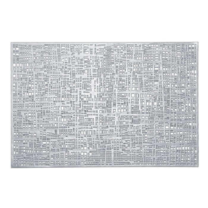 Подставка под горячее Zeller, размер 30х45 см, цвет серебряный - Фото 1