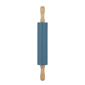 Скалка силиконовая Regent inox Silicone, размер 31(17)х4.3 см