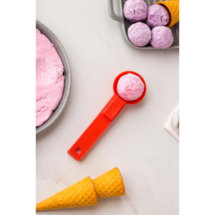 Ложка для мороженого Доляна «Мульти», 17 см, цвет МИКС - фото 1880259519