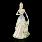 Сувенир керамика "Девушка с веером" 21,5х11х9 см - Фото 1