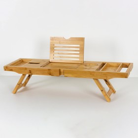 Столик для ванной на ножках Joy Home, бамбук