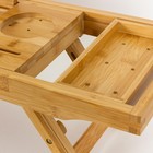 Столик для ванной на ножках Joy Home, бамбук - Фото 2