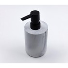 Дозатор для жидкого мыла Joy Home, полирезин, белый мрамор - Фото 2