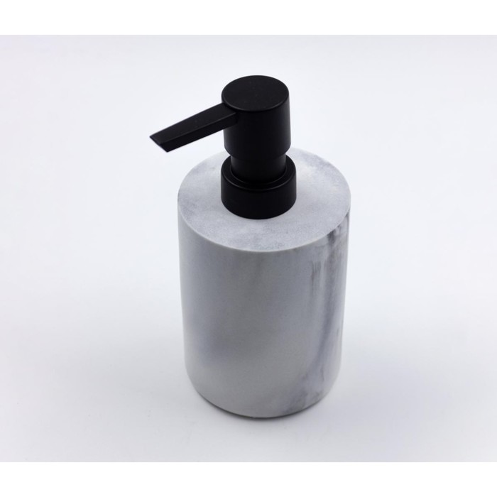 Дозатор для жидкого мыла Joy Home, полирезин, белый мрамор - фото 1909648691