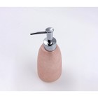 Дозатор для жидкого мыла Joy Home, полирезин, розовый - фото 300966238