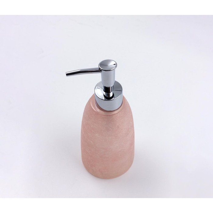 Дозатор для жидкого мыла Joy Home, полирезин, розовый - Фото 1