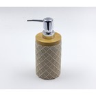 Дозатор для жидкого мыла Joy Home, полирезин, бамбук - фото 300966240