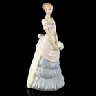 Сувенир керамика "Девушка в платье с бантом" 21х10х10 см - Фото 5