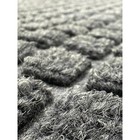 Коврик придверный Joy Home, «Люкс», 90х150 см, серый - Фото 2