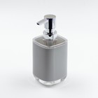 Дозатор для жидкого мыла Joy Home, пластик, серый - фото 300966788