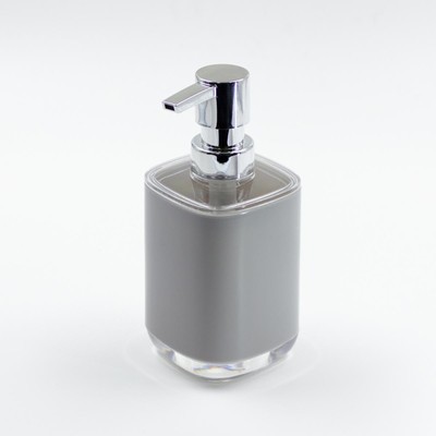 Дозатор для жидкого мыла Joy Home, пластик, серый