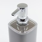 Дозатор для жидкого мыла Joy Home, пластик, серый - Фото 2
