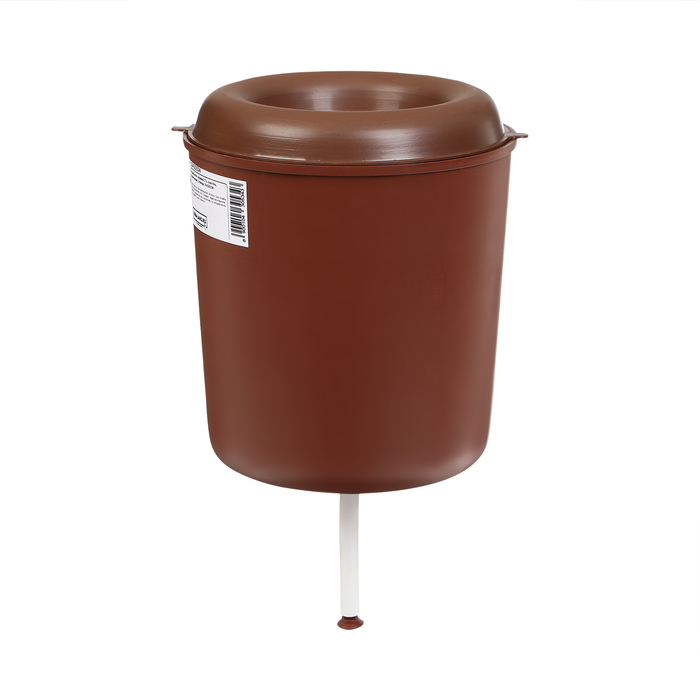 Умывальник садовый, 3 л, пластиковый, коричневый, Greengo