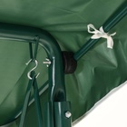 Качели садовые «Адлер», 175×150×120 см, максимальная нагрузка 150 кг, цвет папоротник - Фото 8