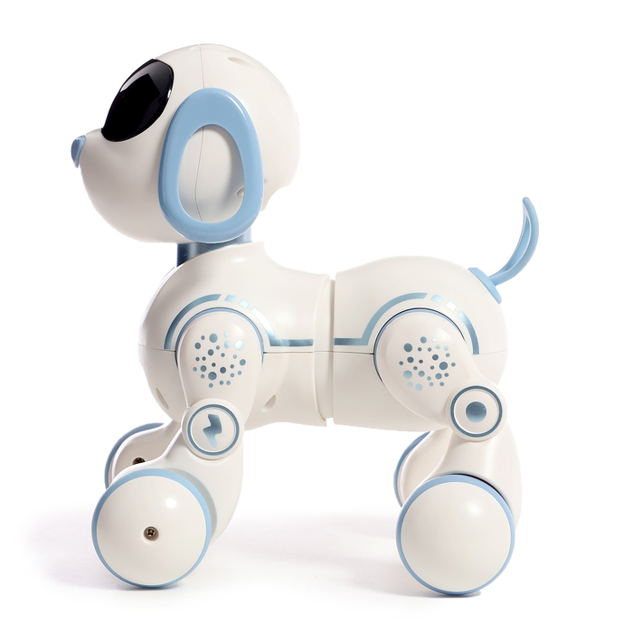 Робот-собака IQDog, световые и звуковые эффекты, работает от аккумулятора - фото 1905275539