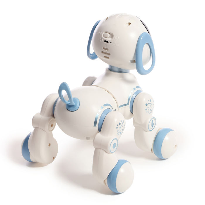 Робот-собака IQDog, световые и звуковые эффекты, работает от аккумулятора - фото 1905275540