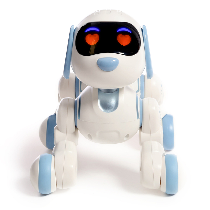 Робот-собака IQDog, световые и звуковые эффекты, работает от аккумулятора - фото 1905275541