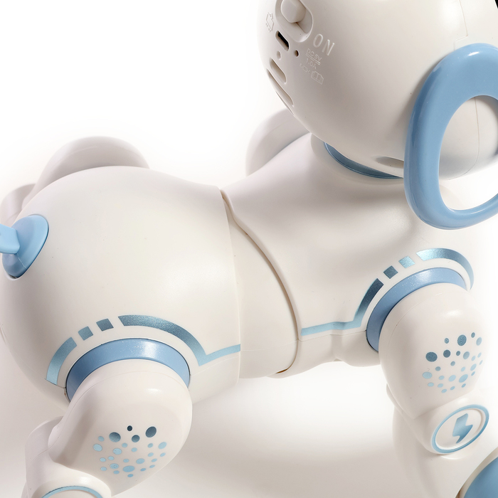 Робот-собака IQDog, световые и звуковые эффекты, работает от аккумулятора - фото 1905275542