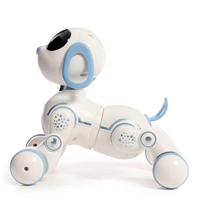 Робот-собака IQDog, световые и звуковые эффекты, работает от аккумулятора - фото 1905275545
