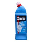 Средство чистящее для унитаза SANFOR WC, морской бриз, 1000 гр - фото 321578050