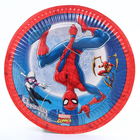Набор бумажной посуды, на 6 персон "С днем рождения!", Человек-паук - фото 9904742