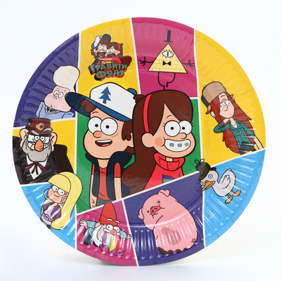 Набор одноразовой посуды, на 6 персон «С днем рождения!», Гравити Фолз