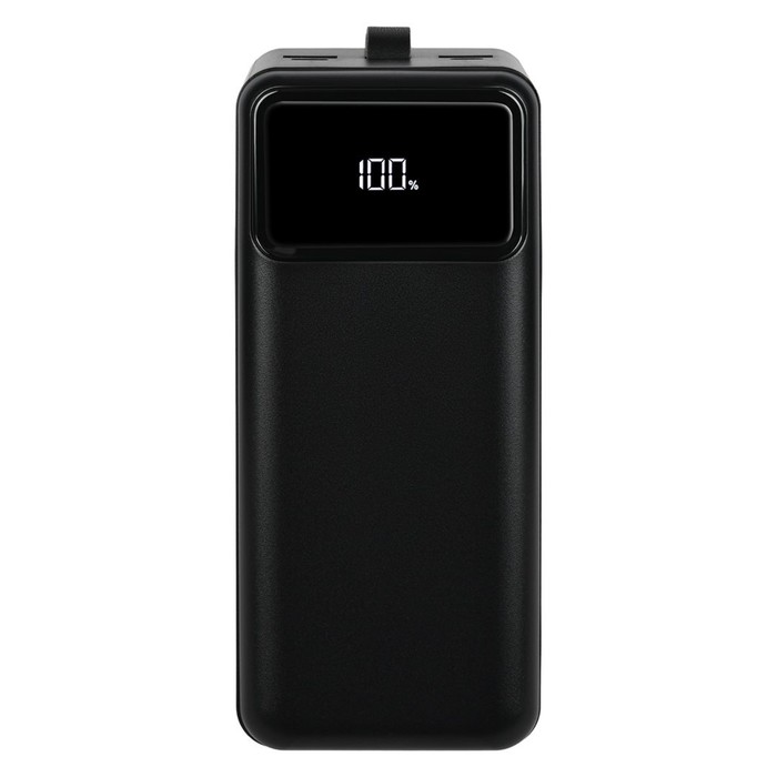 Внешний аккумулятор TFN Porta LCD PD, 40000 мАч, 2 USB, Type-C, microUSB, черный - Фото 1