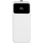 Внешний аккумулятор TFN Porta LCD PD, 40000 мАч, 2 USB, Type-C, microUSB, белый - фото 26466454
