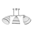 Люстра 2177/3 E27 40Вт хром 50х26х22 см BayerLux - фото 24094203