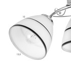 Люстра 2177/3 E27 40Вт хром 50х26х22 см BayerLux - фото 24094204