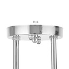 Люстра 2177/3 E27 40Вт хром 50х26х22 см BayerLux - фото 24094206