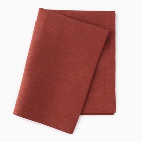 Салфетка Этель цвет красный, 30х40 см,100% лён 170 г/м2