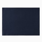 Набор салфеток Этель цвет тёмно-синий, 30х40 см - 4 шт,100% лён 170 г/м2 - фото 24273336