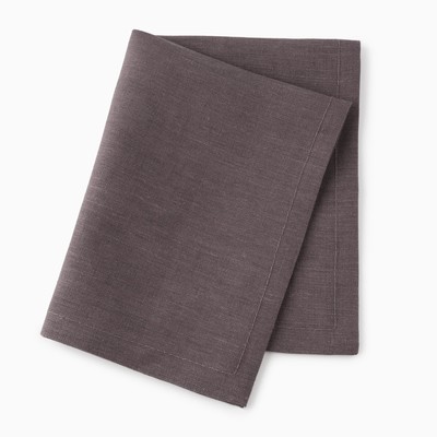 Салфетка «Этель», графит, 30×40 см,100% лён 170 г/м²