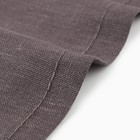 Салфетка Этель цвет графит, 30х40 см,100% лён 170 г/м2 - фото 24273361