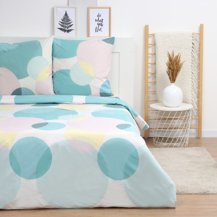 

Постельное бельё LoveLife 1,5 сп "Бабл Гам" 153х215см, 145х220см, 70х70см-2шт, хлопок, бязь, 125г/м2