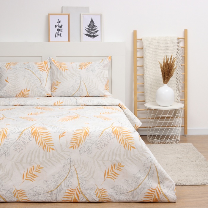 Постельное бельё LoveLife 2 сп Tropical walk 175х215см, 210х220см, 50х70см-2шт, хлопок,бязь,125г/м2м - Фото 1