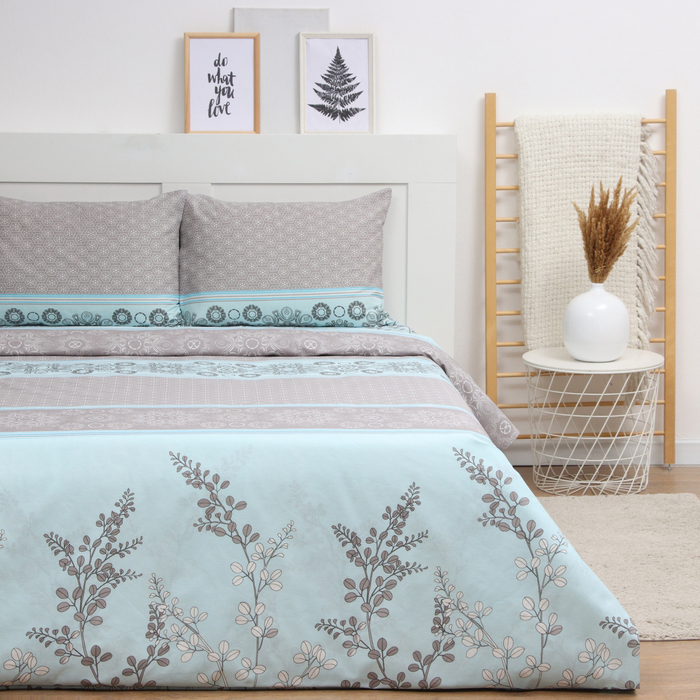 

Постельное бельё LoveLife дуэт Flower 153х215см-2шт, 240х220см, 50х70см-2шт, хлопок, бязь, 125г/м2