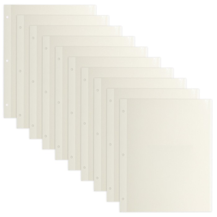Листы магнитные BRAUBERG для фотоальбома 23х28 см, набор 10 шт.