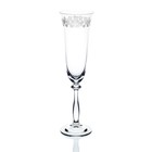 Набор бокалов для шампанского Crystalex «Анжела. Любовь», 190 мл, 2 шт - фото 300967258