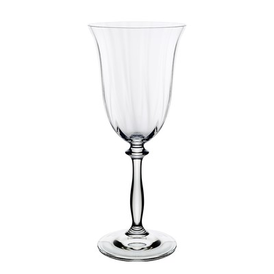 Набор бокалов для вина Crystalex «Анжела. Оптика», 350 мл, 6 шт
