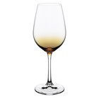 Набор бокалов для вина Crystalex «Виола», 350 мл, 6 шт, цвет оранжевый - фото 300967274