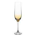 Набор бокалов для шампанского Crystalex «Виола», 190 мл, 6 шт, цвет оранжевый - фото 300967275