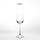 Набор бокалов для шампанского Crystalex «Сандра. Frost», 200 мл, 6 шт - фото 300967335