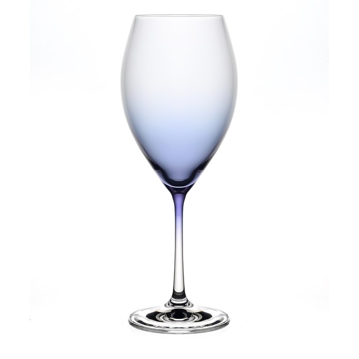 Набор бокалов для вина Crystalex «София», 490 мл, 2 шт, цвет фиолетовый - Фото 1