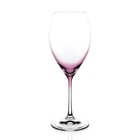 Набор бокалов для вина Crystalex «София», 390 мл, 2 шт, цвет розовый - фото 300967343